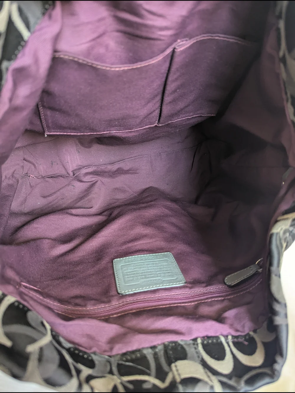 Vintage Coach Carly Hobo Bag